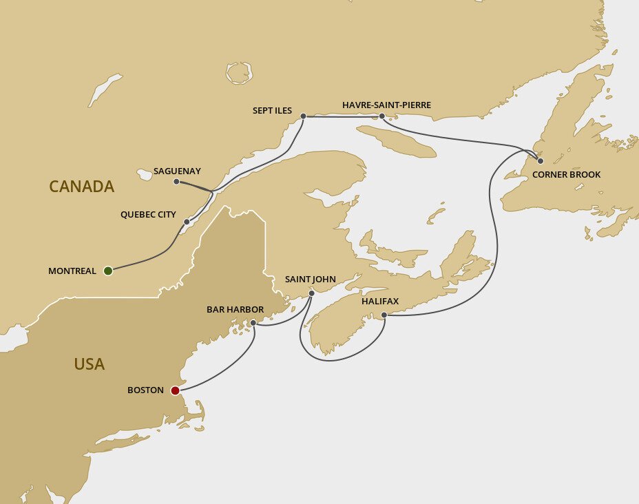 Autumnal Splendor Regent Seven Seas (11 Night Cruise from Montreal to