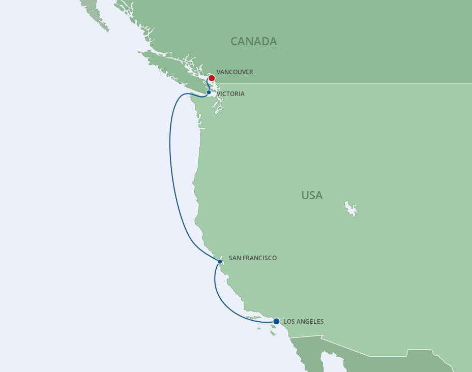 Pacific Coastal Cruise Royal Caribbean (5 Night Cruise from Los