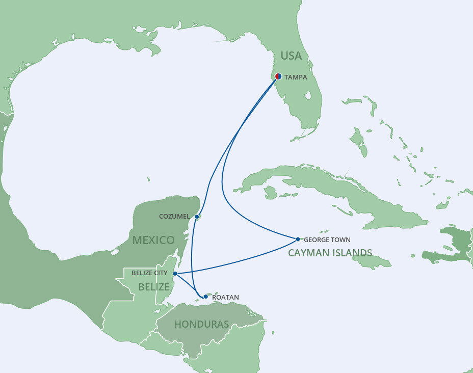 Western Caribbean Cruise - Royal Caribbean (8 Night Roundtrip Cruise ...