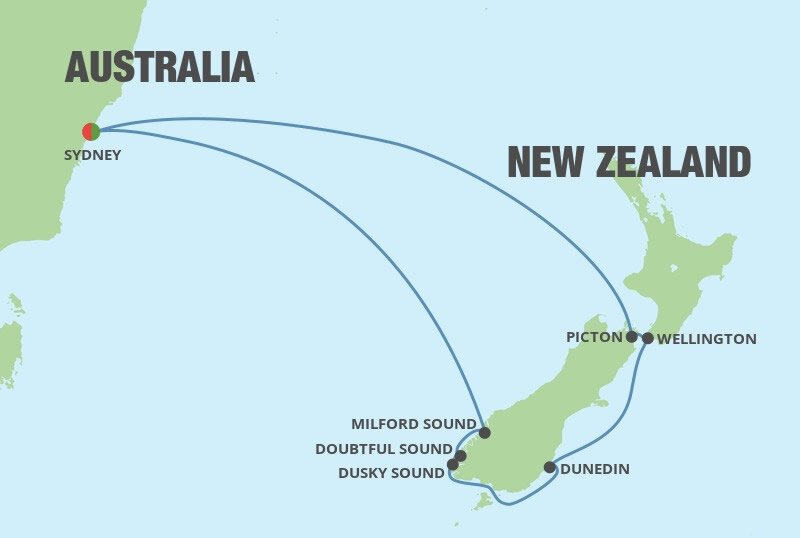New Zealand Cruise Royal Caribbean (9 Night Roundtrip Cruise from Sydney)