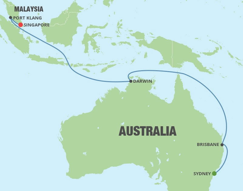 Sydney to Singapore Cruise Royal Caribbean (15 Night Cruise from