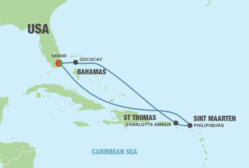 eastern caribbean cruises out of florida