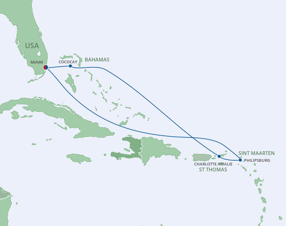 royal caribbean cruise 7 day eastern caribbean