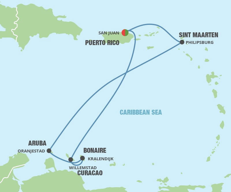 southern caribbean cruise from san juan