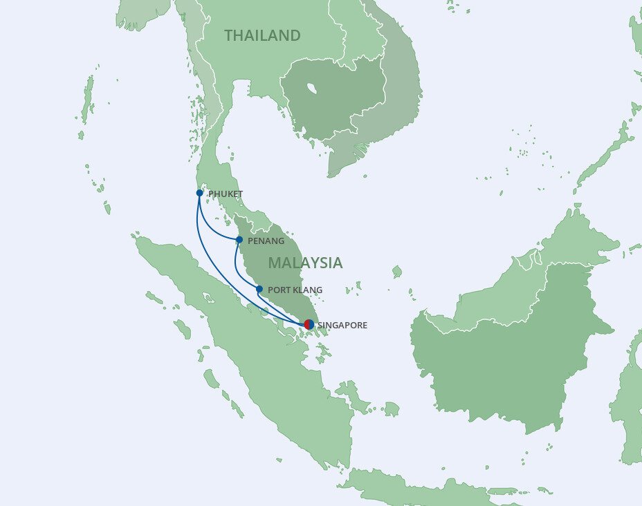 southeast asia cruise from singapore