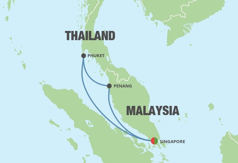 singapore malaysia cruise route