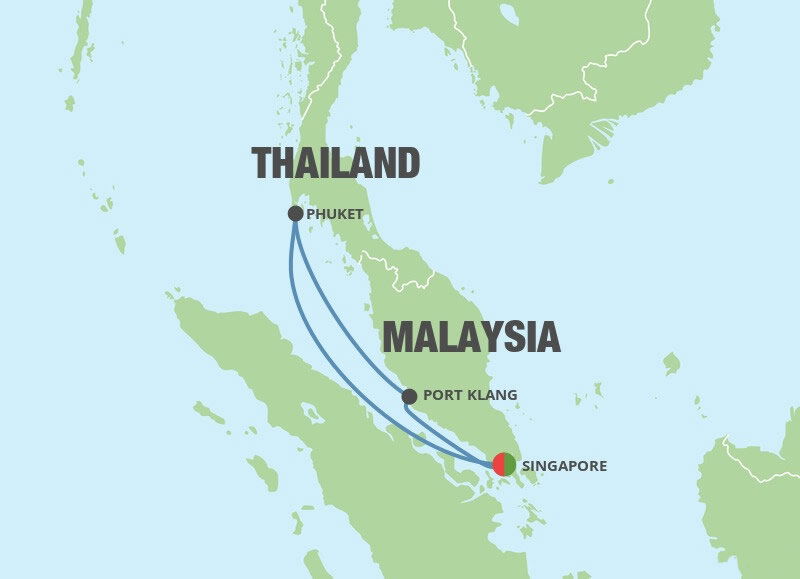 Port Klang & Phuket Cruise - Royal Caribbean (4 Night Roundtrip Cruise ...