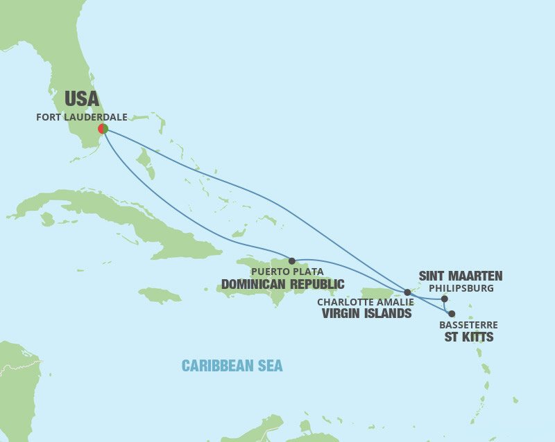 Cruises Eastern Caribbean 2025