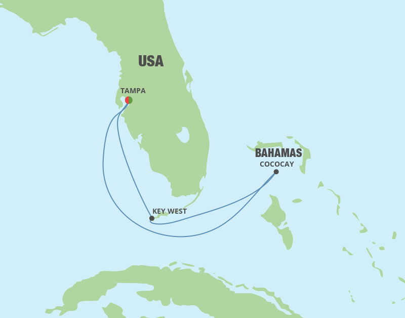 Key West & Perfect Day Cruise Royal Caribbean (5 Night Roundtrip