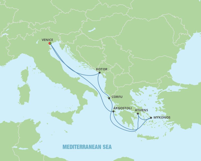 Greek Isles Cruise Royal Caribbean (7 Night Roundtrip Cruise from Venice)