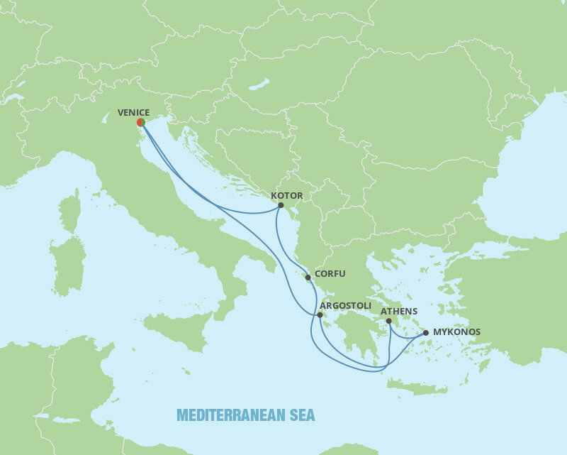 royal caribbean cruise venice greek islands