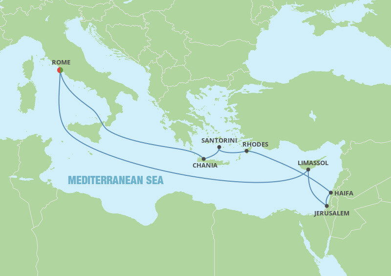 Holy Land Cruise Royal Caribbean (12 Night Roundtrip Cruise from Rome)
