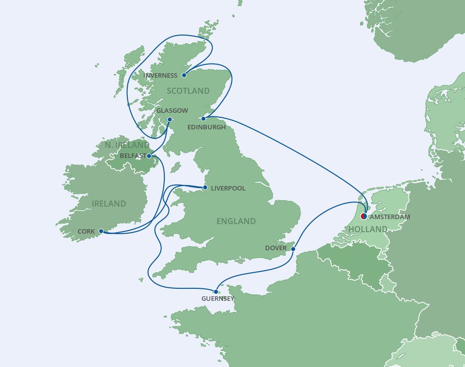 British Isles Cruise Royal Caribbean 12 Night Roundtrip Cruise From   47225 