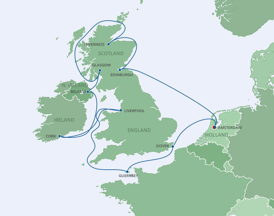 British Isles Cruise Royal Caribbean (12 Night Roundtrip Cruise from