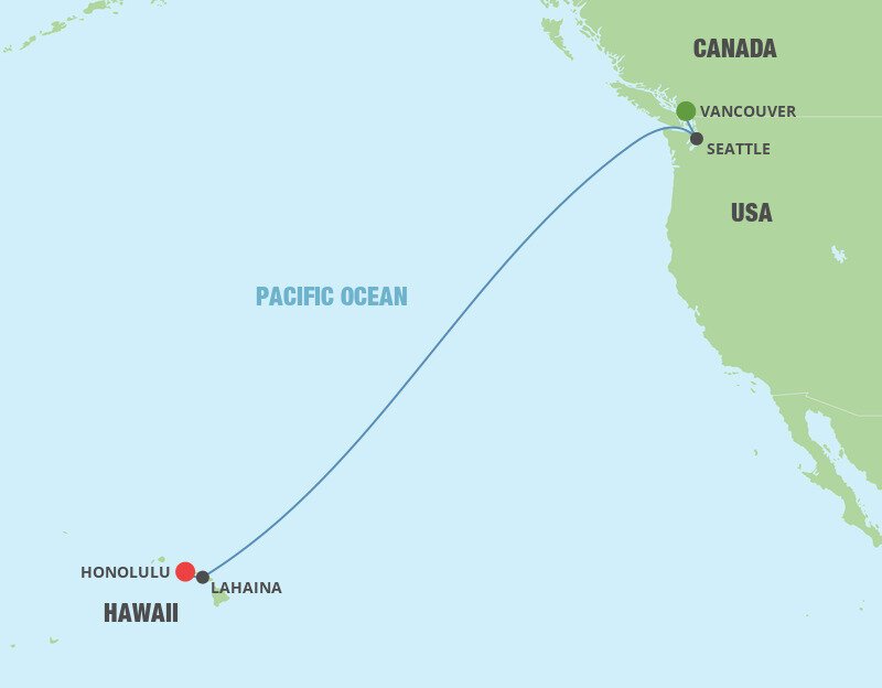 Hawaii Cruise Royal Caribbean (9 Night Cruise from Vancouver to Honolulu)