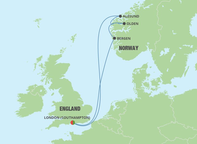 Norwegian Fjords Cruise - Royal Caribbean (7 Night Roundtrip Cruise ...