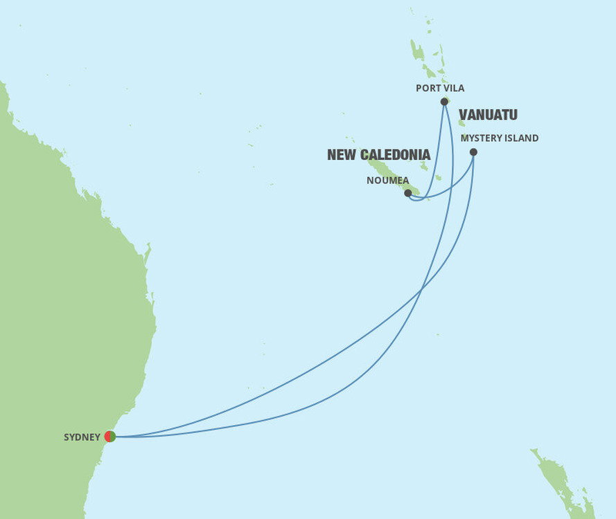 south pacific cruises 2024 from sydney