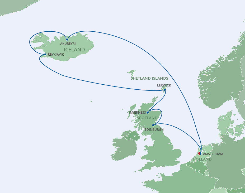 Iceland & Scotland Cruise Royal Caribbean (12 Night Roundtrip Cruise