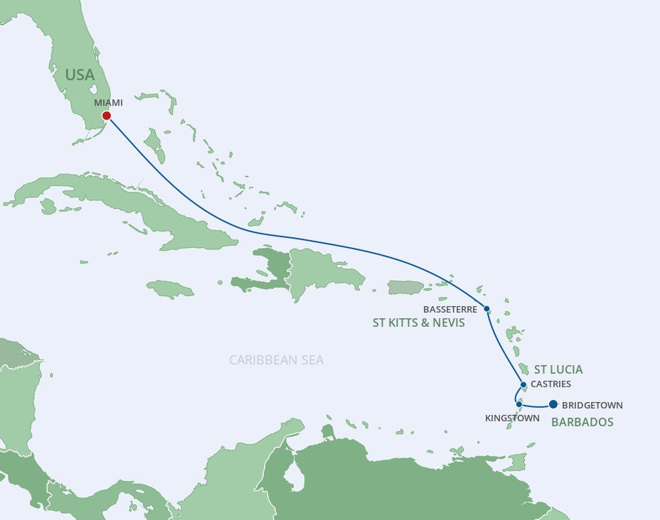 Barbados To Miami Cruise Royal Caribbean (6 Night Cruise from