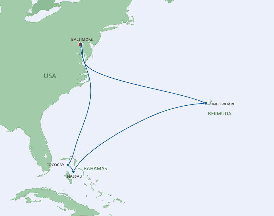 Bermuda & Perfect Day Cruise Royal Caribbean (9 Night Roundtrip