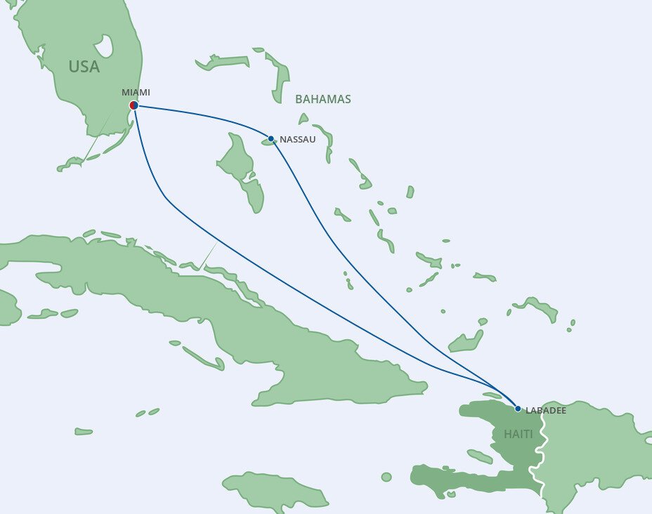 eastern caribbean cruise where does it go