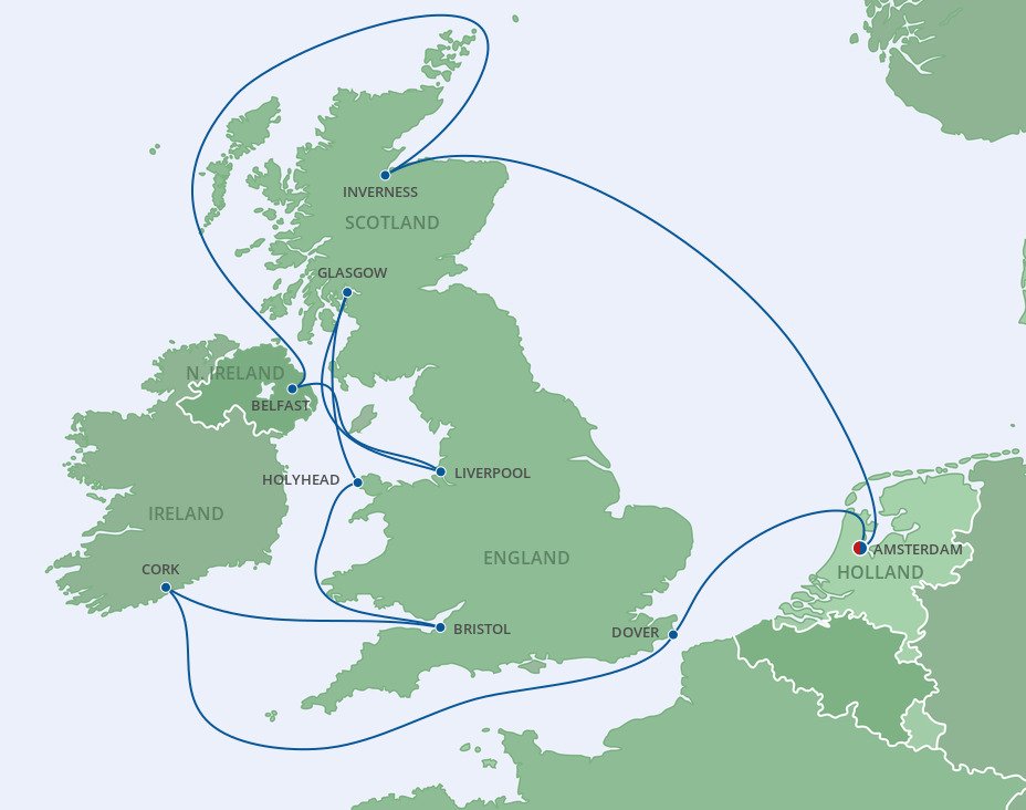 British Isles Cruise Royal Caribbean 12 Night Roundtrip Cruise From   74230 