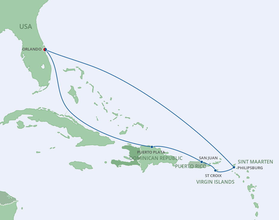 Eastern Caribbean - Royal Caribbean (8 Night Roundtrip Cruise from Orlando)