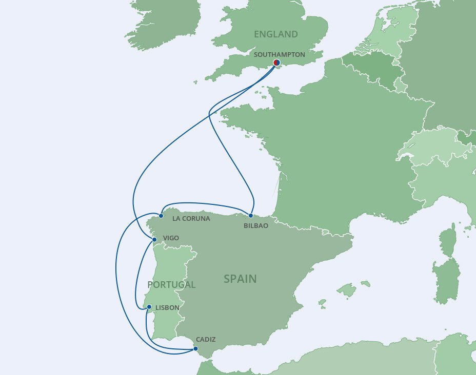 9 night spanish flair cruise