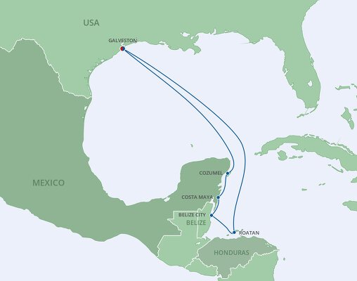 Royal Caribbean Cruises Starting In Galveston - 2024-2026 Seasons