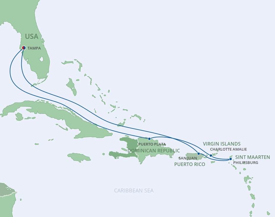 Eastern Caribbean Cruise Royal - 88794