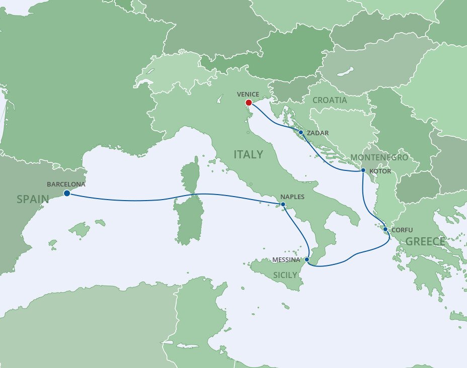 Italy, Greece & Croatia Royal Caribbean (7 Night Cruise from