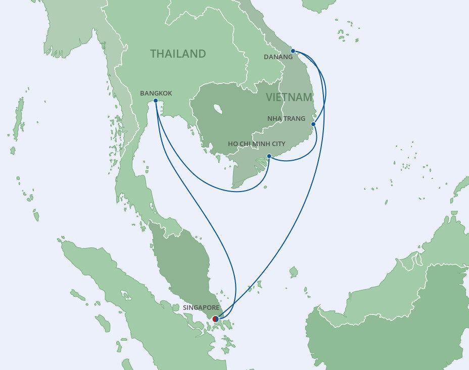Vietnam & Thailand Cruise Royal Caribbean (10 Night Roundtrip Cruise