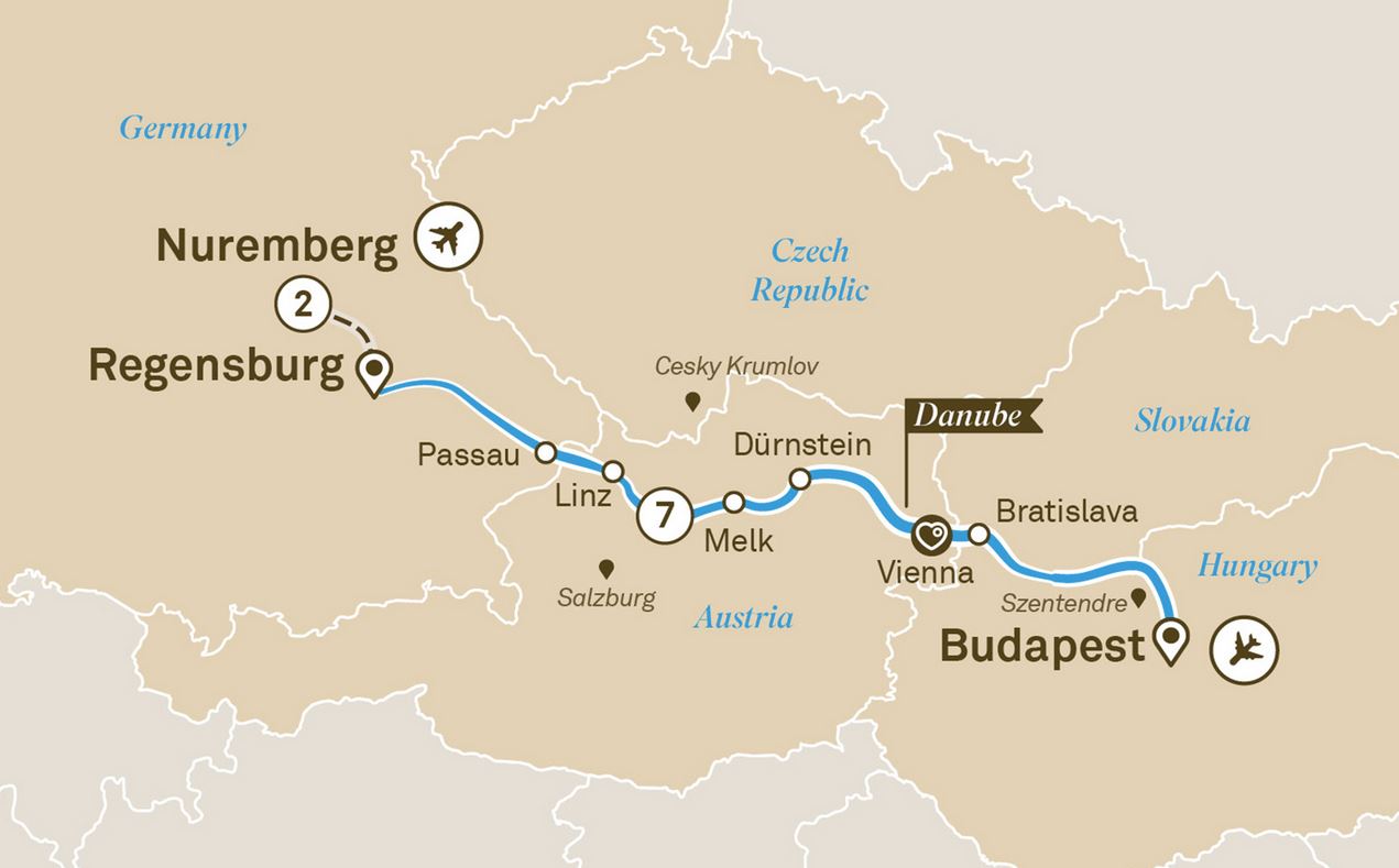 Danube Christmas Markets With Nuremberg - Scenic (9 Night Cruise From ...