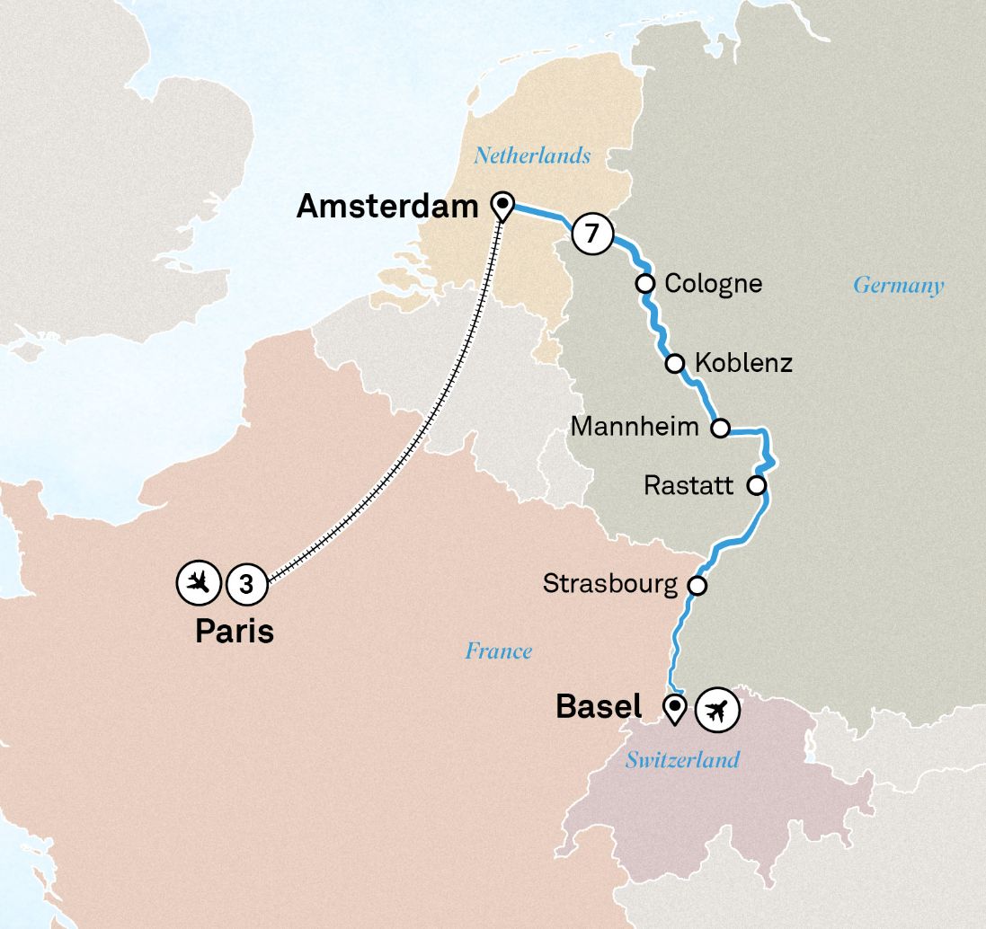 Rhine Highlights with Paris Scenic - 148606