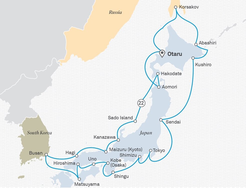 Ultimate Japan Circumnavigation Scenic 22 Night Roundtrip Cruise From Sapporo