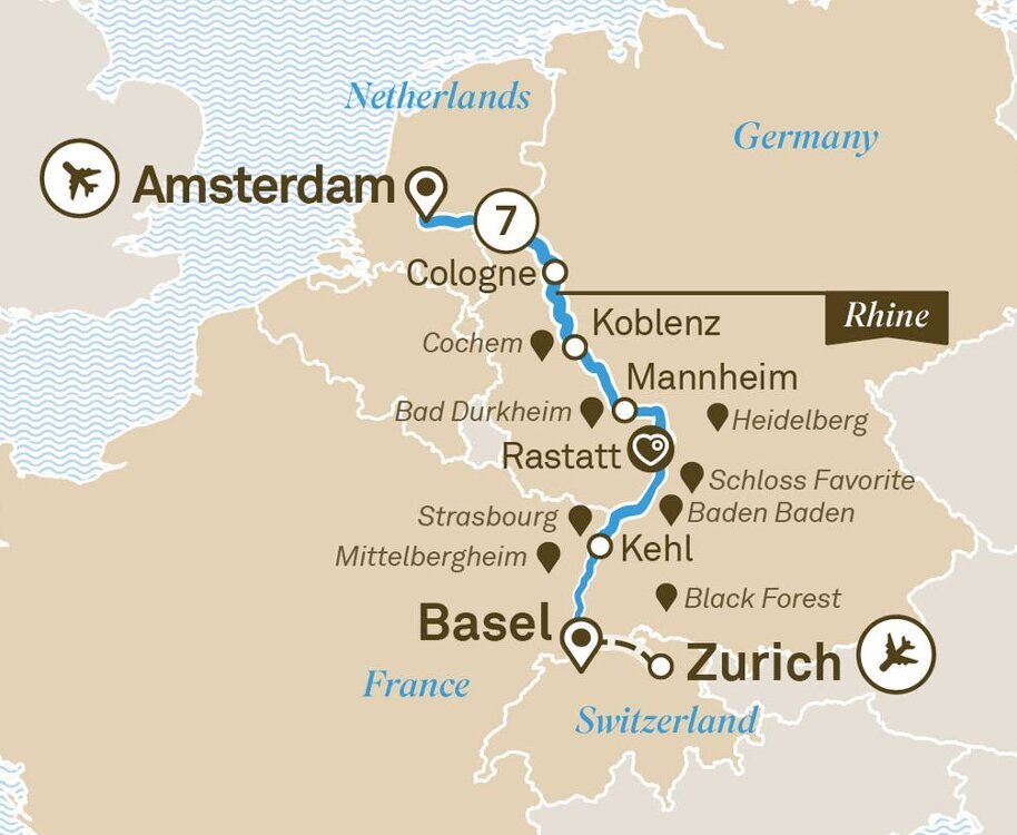 travel from zurich to amsterdam