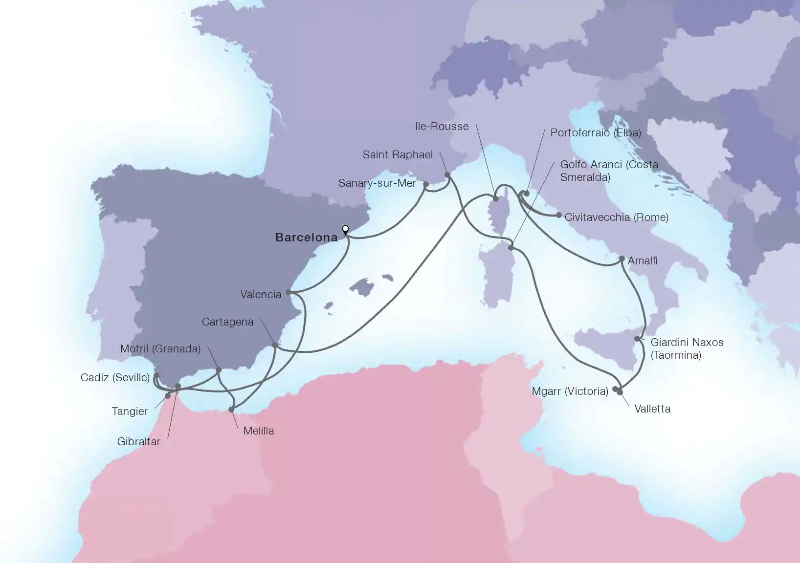 Mediterranean Tapestry - Seabourn (21 Night Roundtrip Cruise from