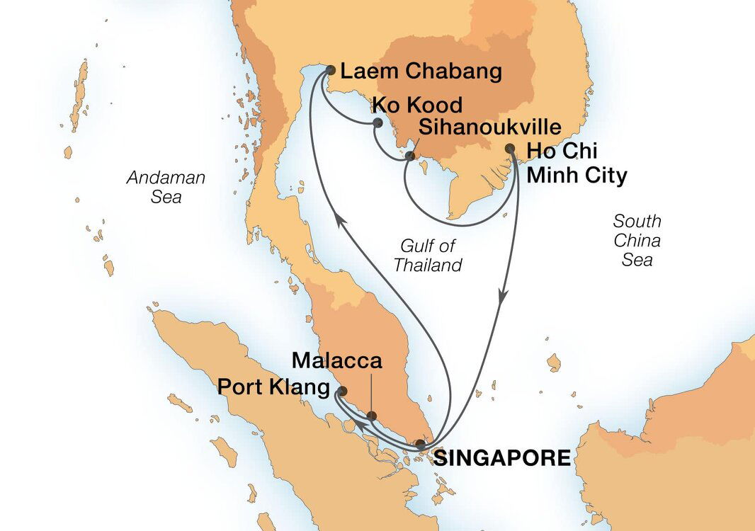 Thailand, Vietnam & Malaysia Holiday Seabourn (14 Night Roundtrip Cruise from Singapore) Thailand, Vietnam & Malaysia Holiday Seabourn (14 Night Roundtrip Cruise from Singapore)