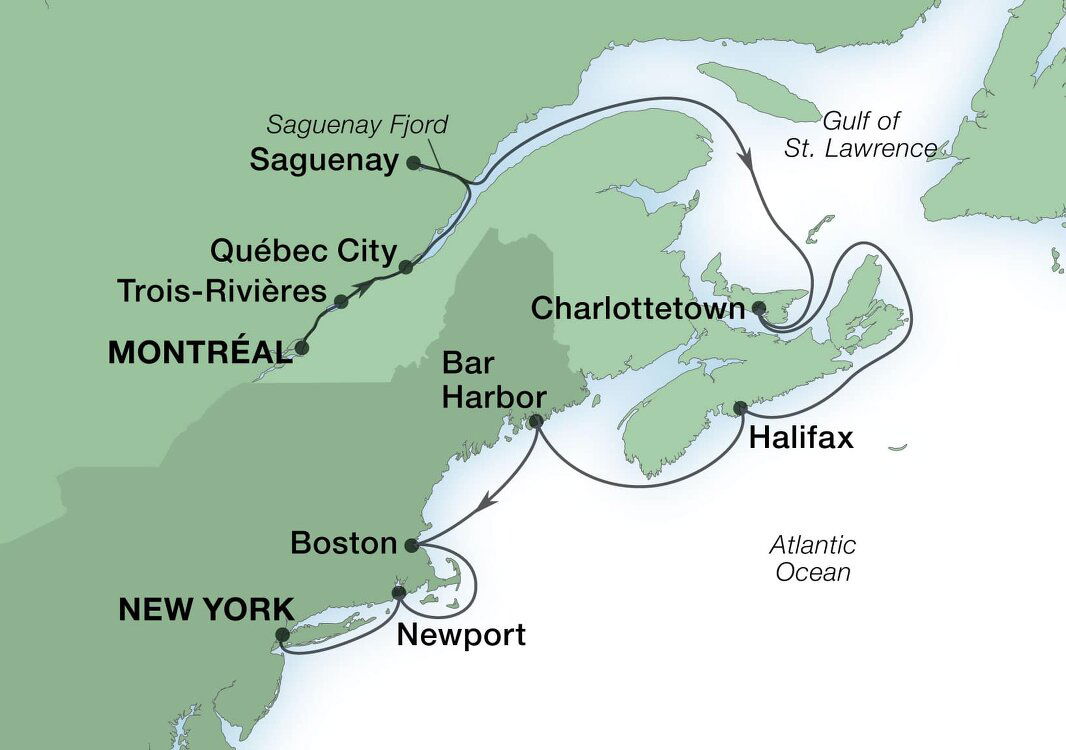Canada & New England Fall Foliage Seabourn (12 Night Cruise from