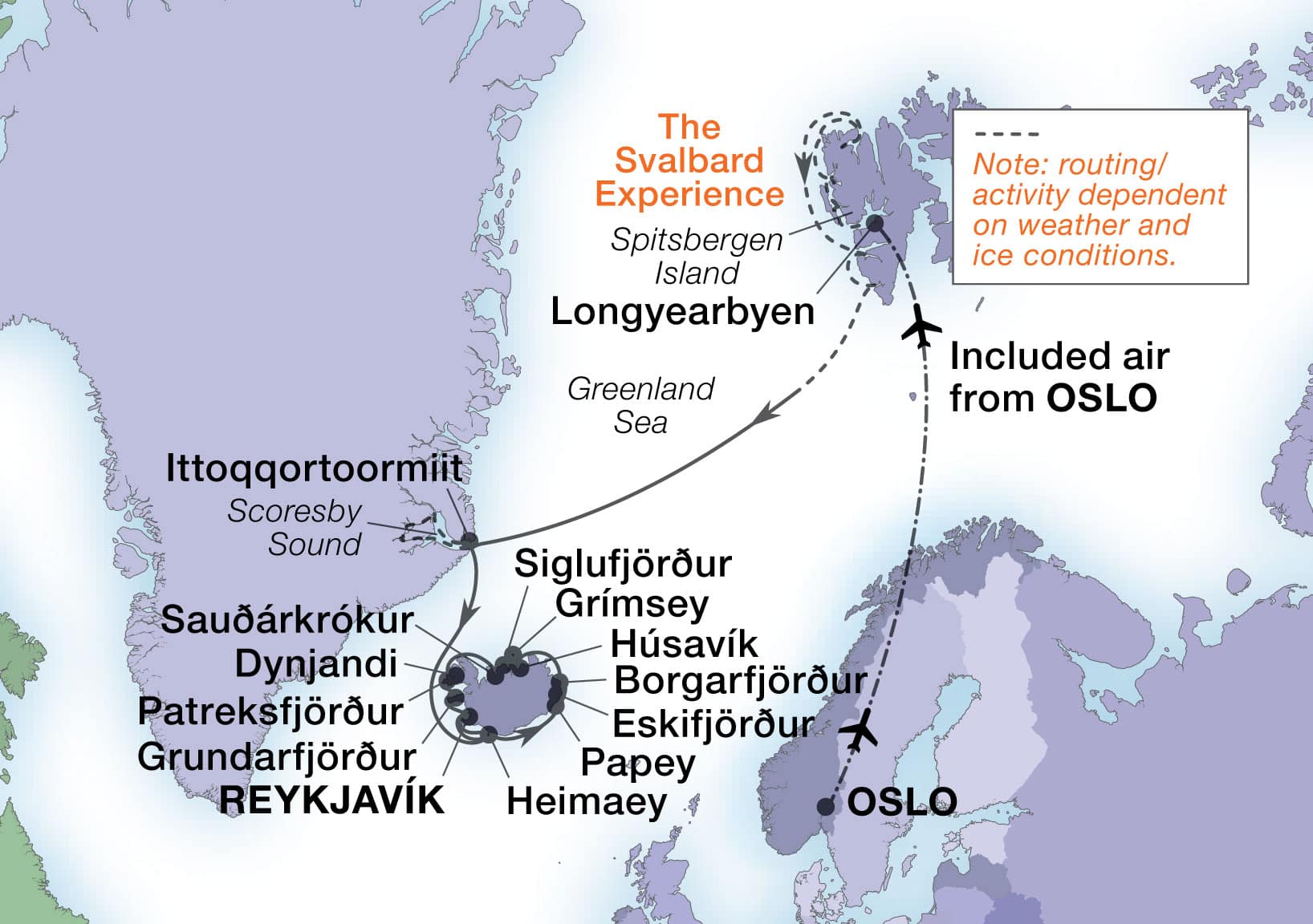 Norway Iceland Cruises 2023 2025 Seasons 88899 