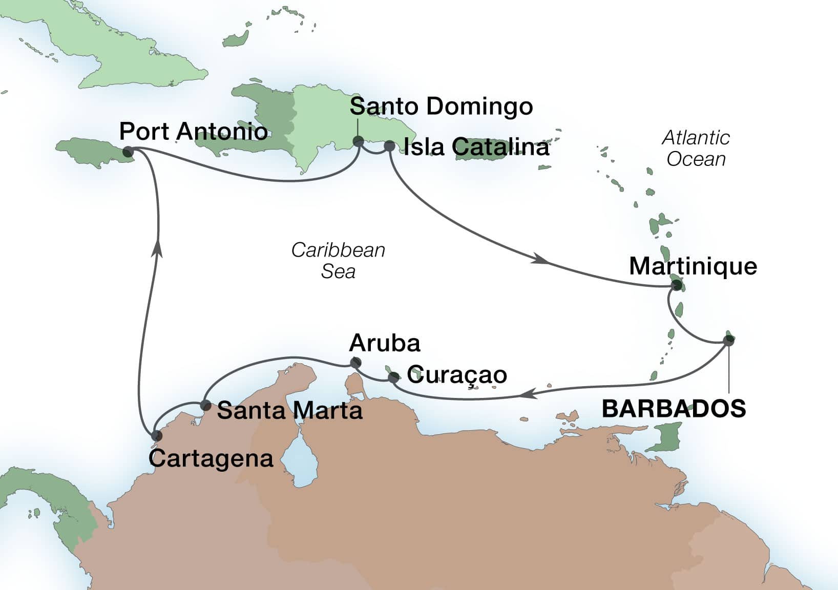 Jewels Of The Caribbean Sea - Seabourn (14 Night Roundtrip Cruise from 