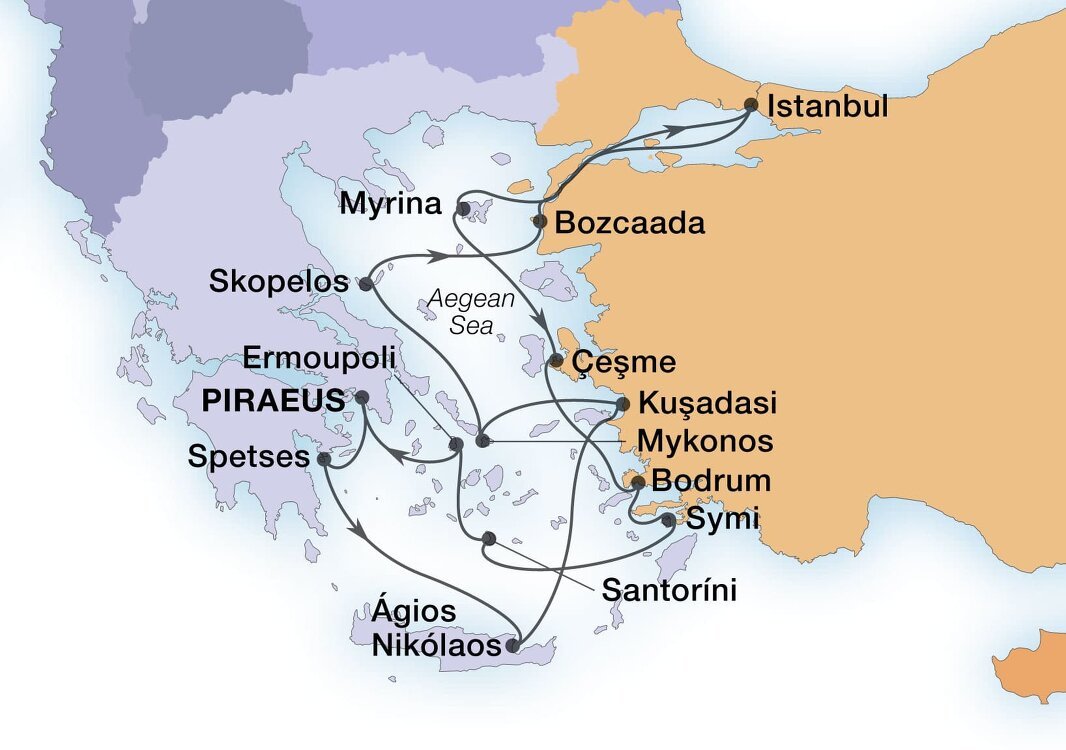 Aegean Allure & Turkish Treasures - Seabourn (14 Night Roundtrip Cruise ...