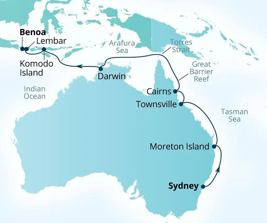 Australia's Queensland & Indonesia Seabourn (16 Night Cruise from Australia's Queensland & Indonesia Seabourn (16 Night Cruise from