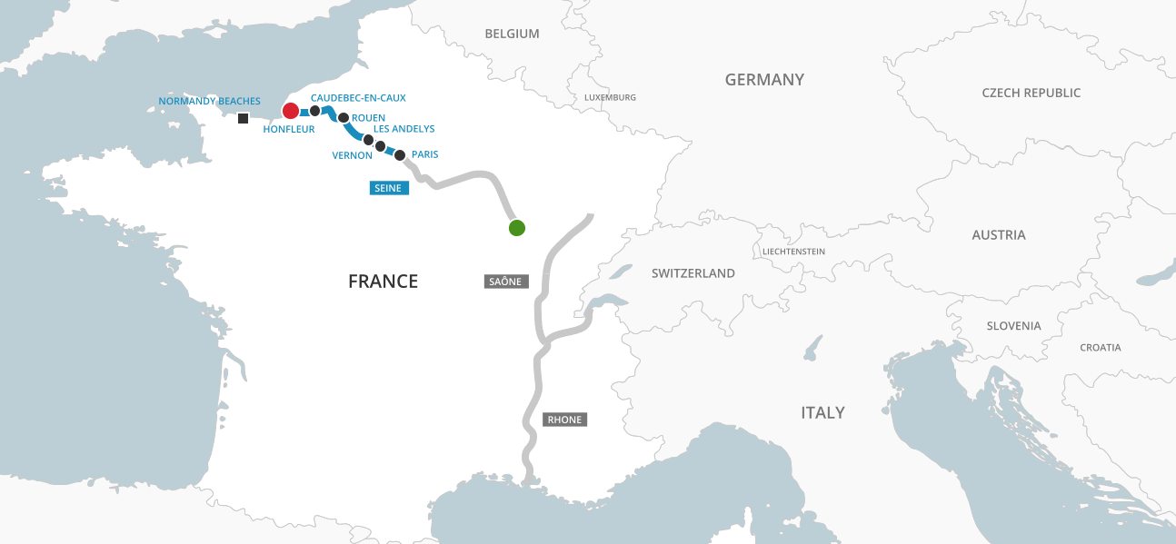 Seine & Normandy River Cruises - 2025 & 2026 Seasons