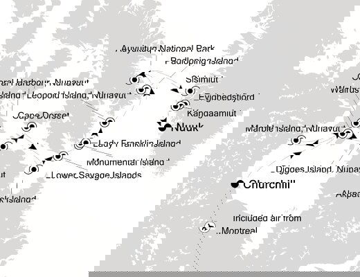  Greenland Cruises - 2025-2027 Seasons Motiv 