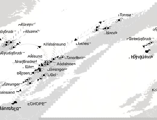 Iceland Cruises Starting In July 2025