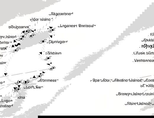  Scotland Cruises - 2024 & 2025 Seasons Illustration 