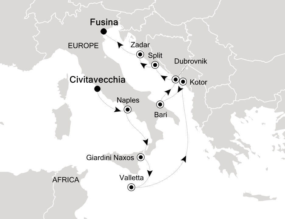 Cruises From Rome To Venice 2026 2028 Global Journeys 128714 
