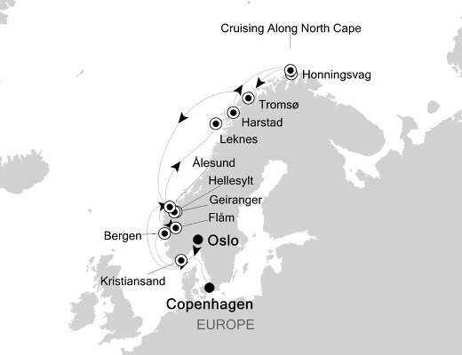 norwegian fjord cruises november 2023