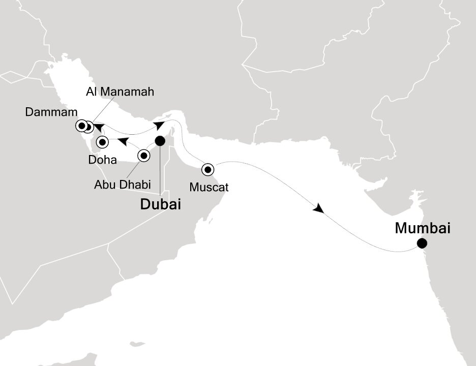 Dubai To Mumbai Silversea 9 Night Cruise From Dubai To Mumbai 